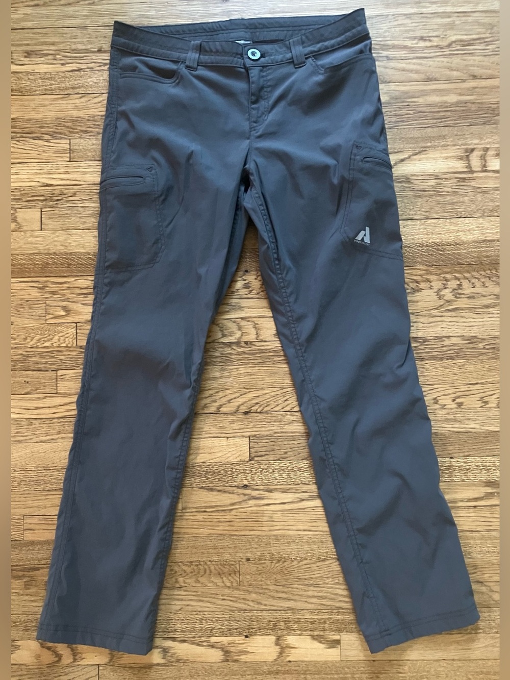 Eddie Bauer Guide Pro Pants Gray Hiking Outdoors 10